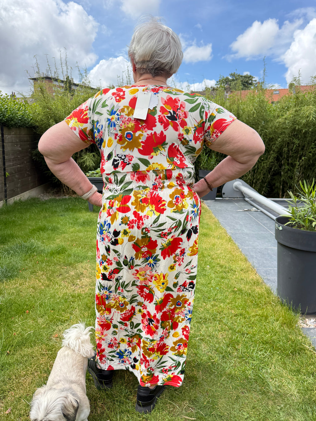 Robe magique Virginie avec manches