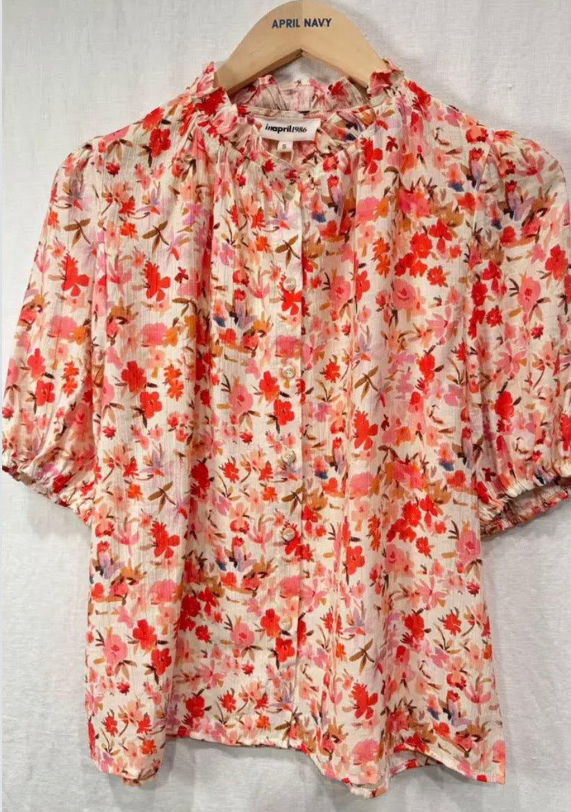 Blouse fleurie Marie