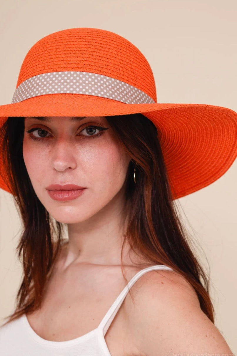 Chapeau orange