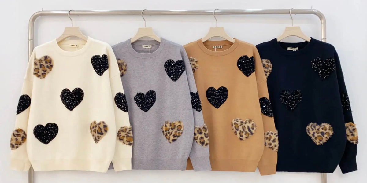 Pull Cœur Léo