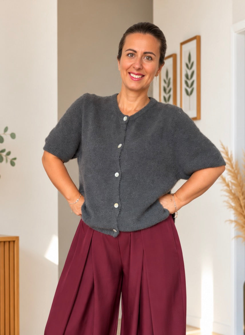 Gilet Sarah petites manches