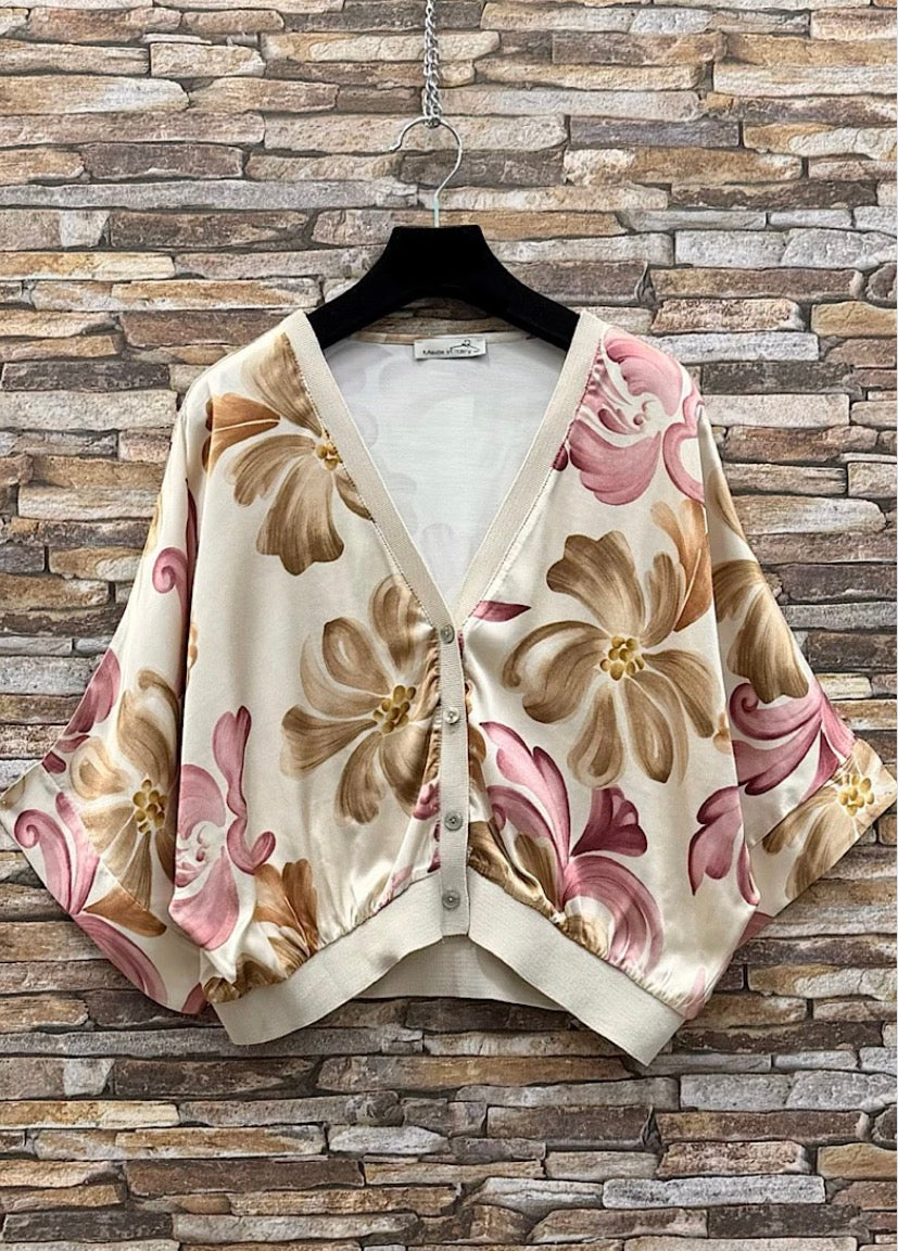 Boléro en satin