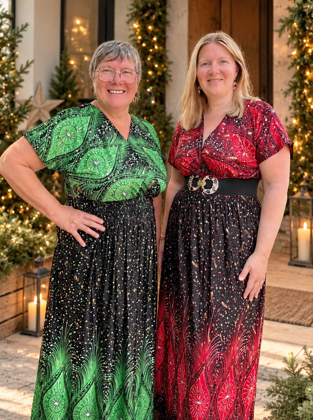 Robe magique à étoiles
