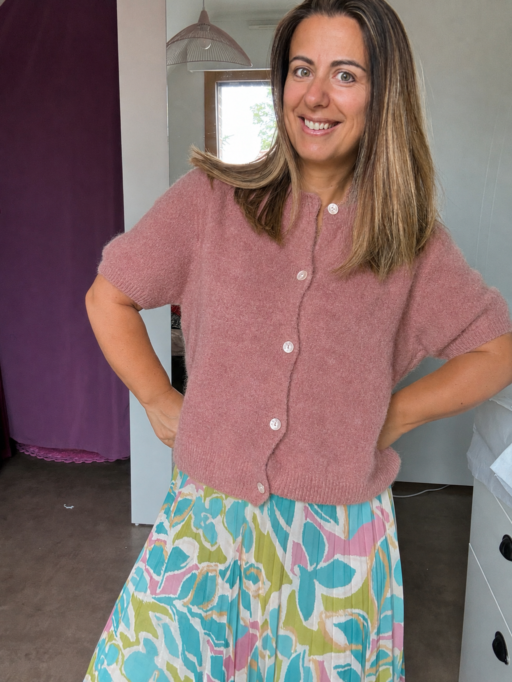 Gilet Sarah petites manches