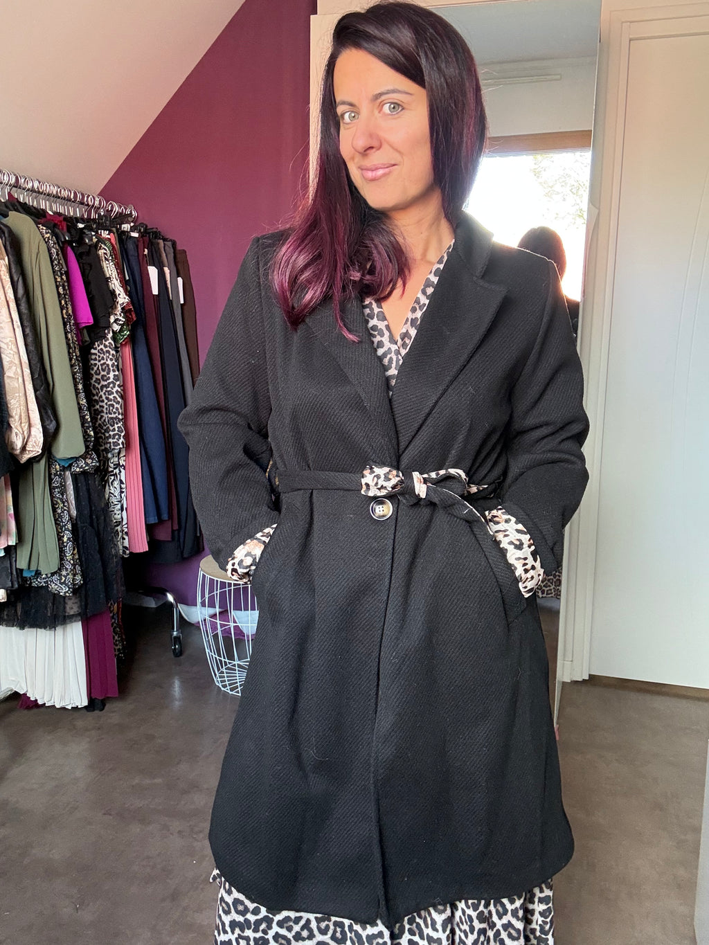 Manteau léopard